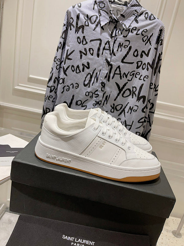 Saint Laurent designer shoes full view