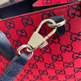 Top view of premium structured women's handbag – women's statement bag