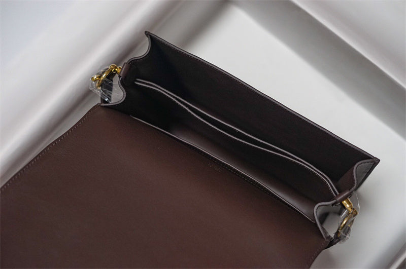 Polished bag shown from front angle
