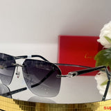 Full view of Cartier unisex sunglasses