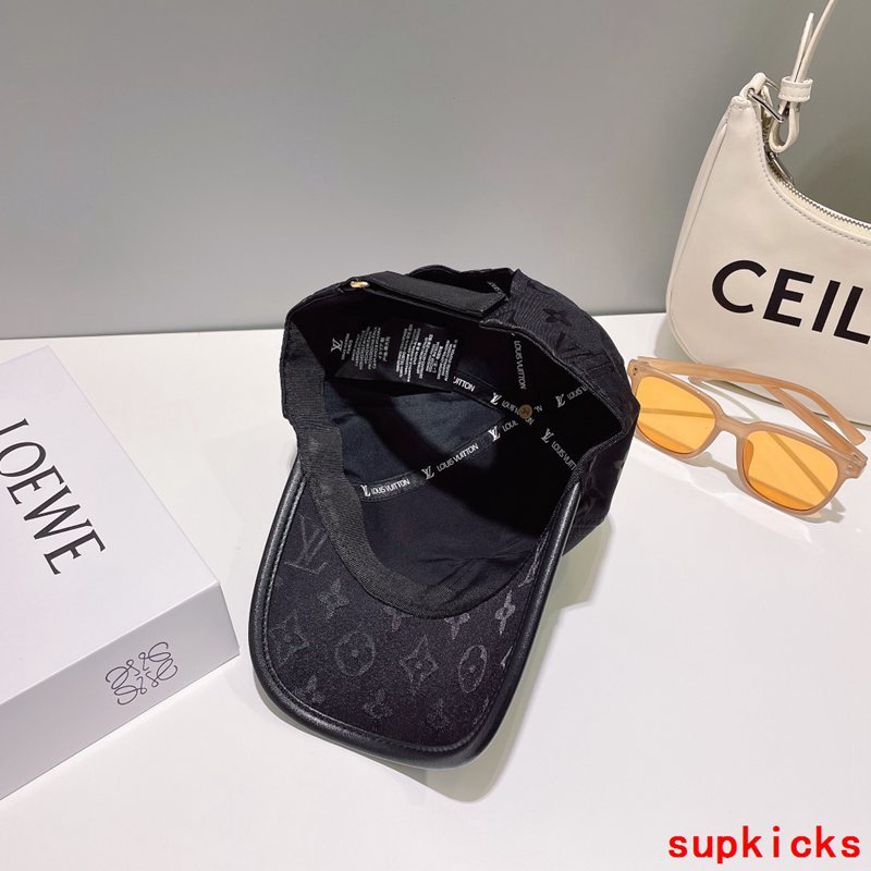 Side view of Louis Vuitton unisex cap