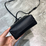 Chic Faux Leather Handbag - Chic Everyday Appeal | Women's Fashion Handbag #1046 - hardware and detail close-up (image 5) of designer-inspired handbag