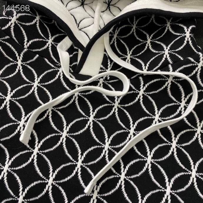 Front view of Louis Vuitton luxury clothing with contemporary cut