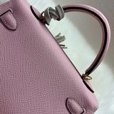 Close-up detail of elegant bag design