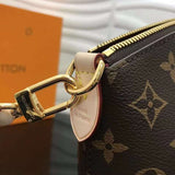 Top view of polished refined women's handbag – women's statement bag