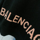 Close-up of Balenciaga designer clothing craftsmanship