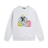 Side profile of Louis Vuitton luxury clothing with contemporary cut