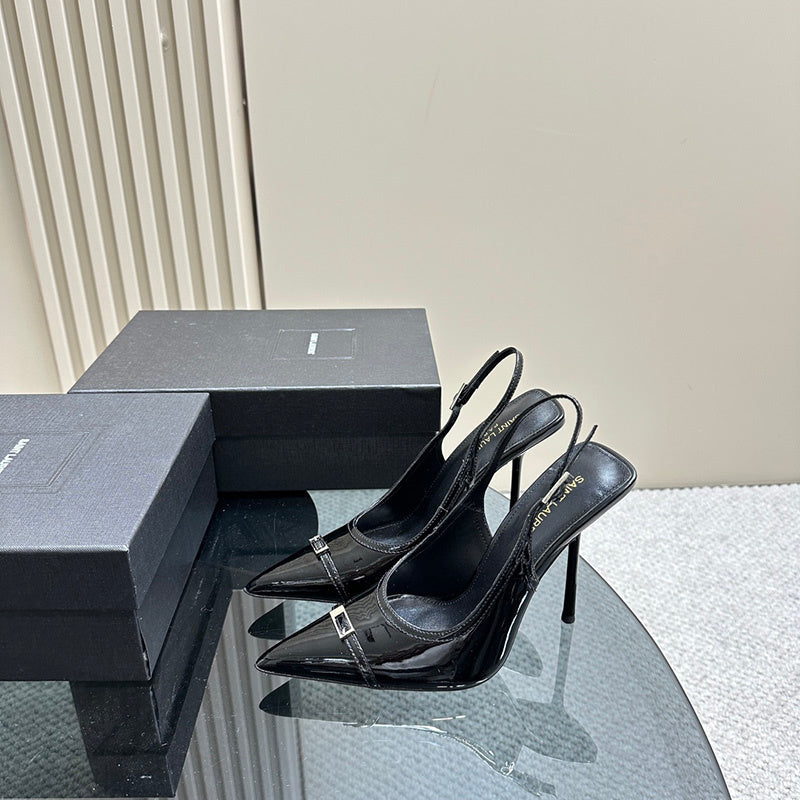 Saint Laurent designer shoes full view