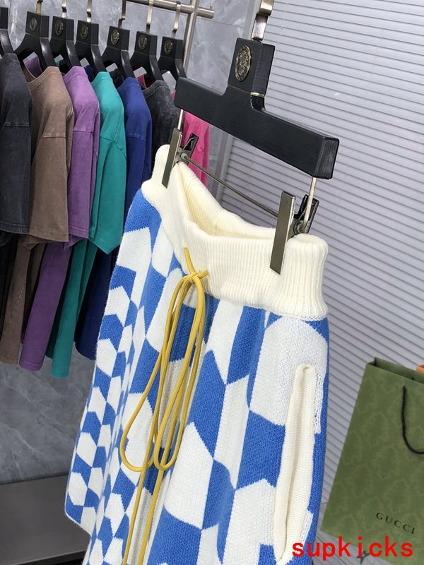Front view of Rhude luxury clothing with relaxed-fit cut
