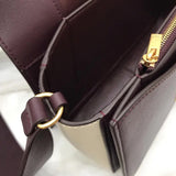Side profile of structured everyday-luxe women's handbag – women's everyday handbag