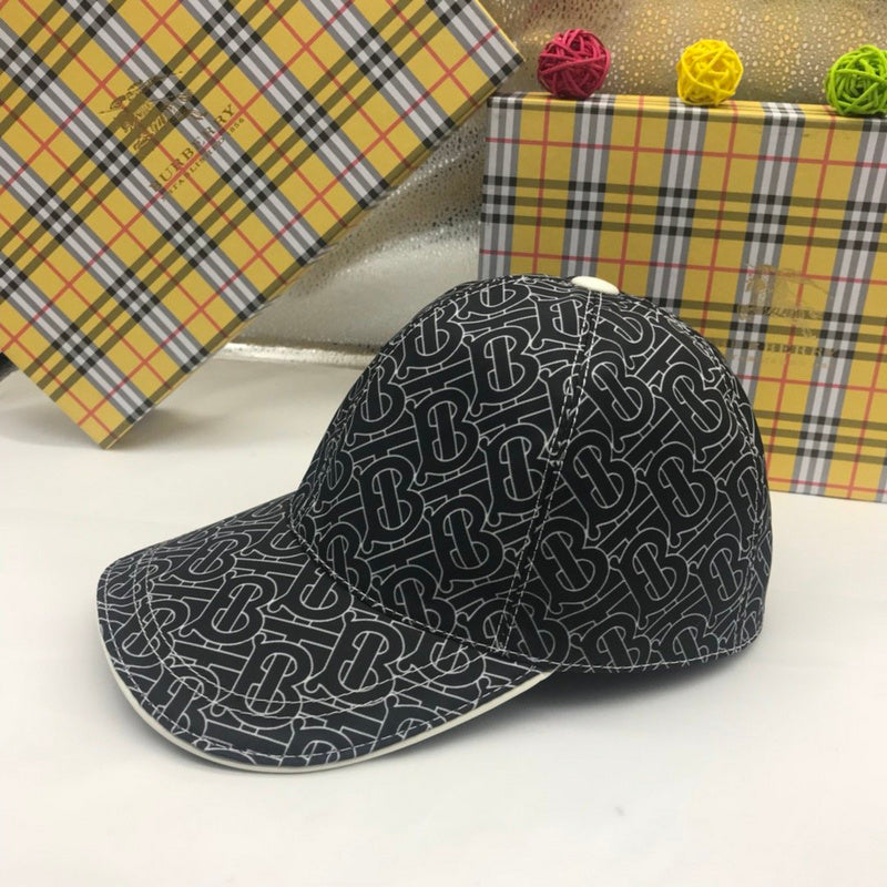 Front view of Burberry unisex cap