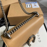 Back view of sleek polished women's handbag – women's statement bag