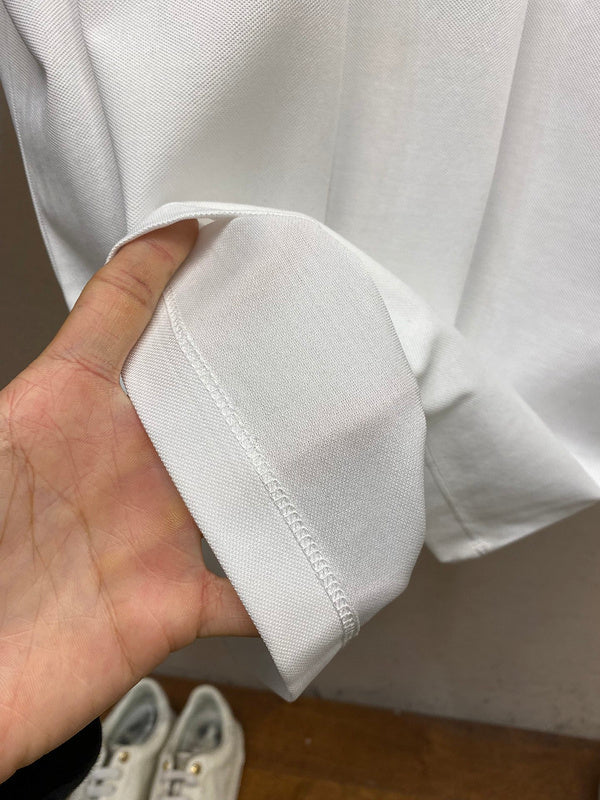 Close-up of Balmain designer clothing craftsmanship