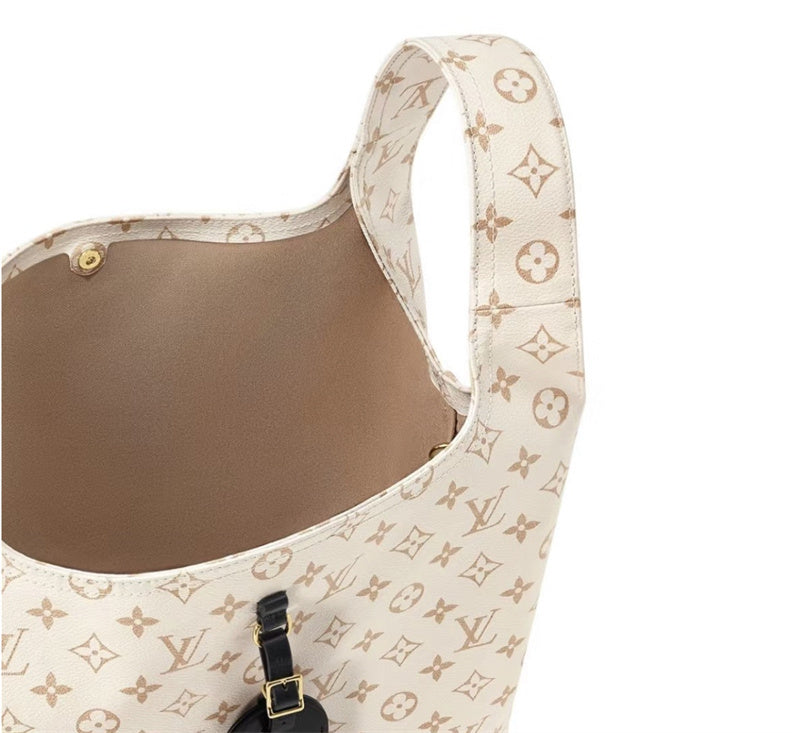  curated top-handle bag detail view showing craftsmanship