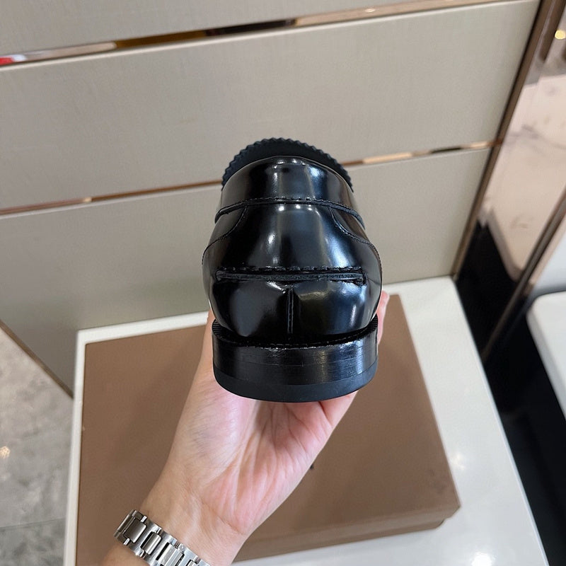 Sophisticated Premium Synthetic Leather Shoes - Statement Everyday Style | Women's Premium Footwear #1280 - hardware and detail close-up (image 5) of designer-inspired shoes