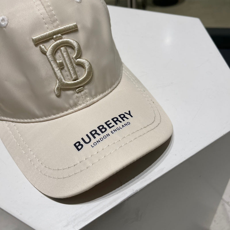 Full view of Burberry unisex cap