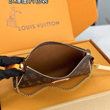  streamlined crossbody bag detail view showing craftsmanship