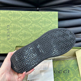 Gucci sneakers detailed view showing premium designer craftsmanship