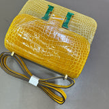 Interior view of statement premium bag