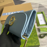 Back view of polished signature women's handbag – women's premium purse