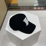 Angled view of Burberry unisex cap