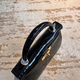  carryall bag close-up of hardware and finish