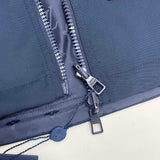 Front view of Louis Vuitton luxury clothing with tailored silhouette