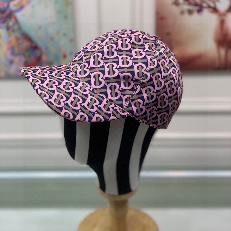 Front view of Burberry unisex cap