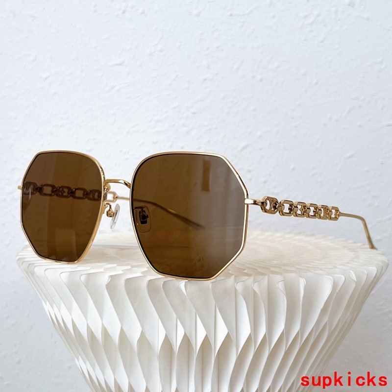Side view of Louis Vuitton unisex sunglasses