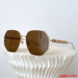 Side view of Louis Vuitton unisex sunglasses