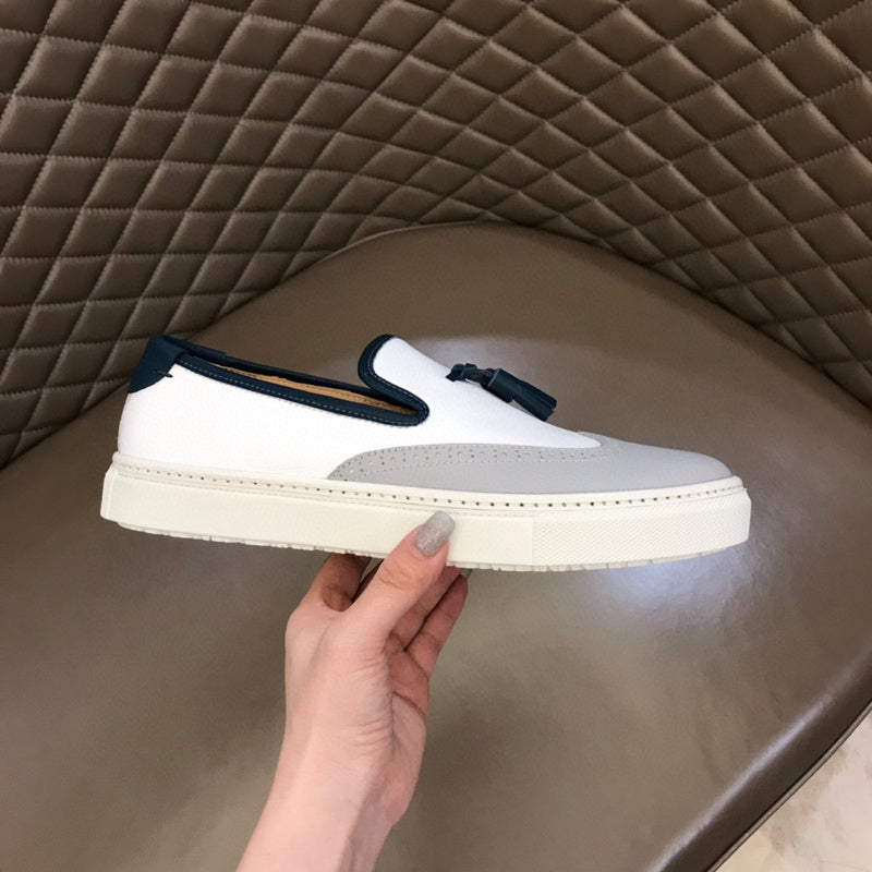 Hermes shoes Style 220 - top view showing design