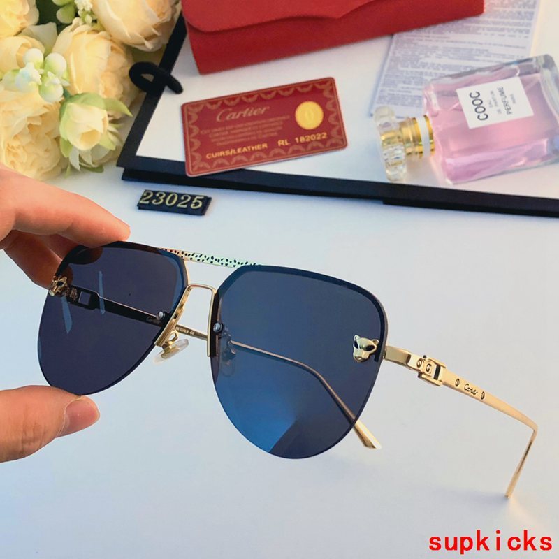 Angled view of Cartier unisex sunglasses
