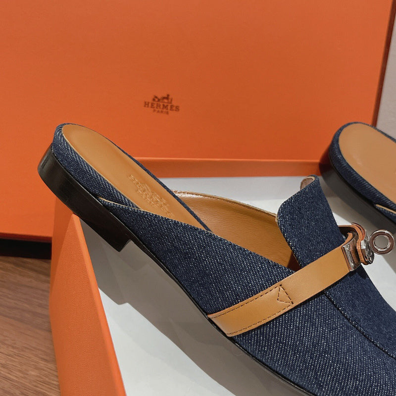 Hermes shoes Style 308 - side profile detail (additional angle)