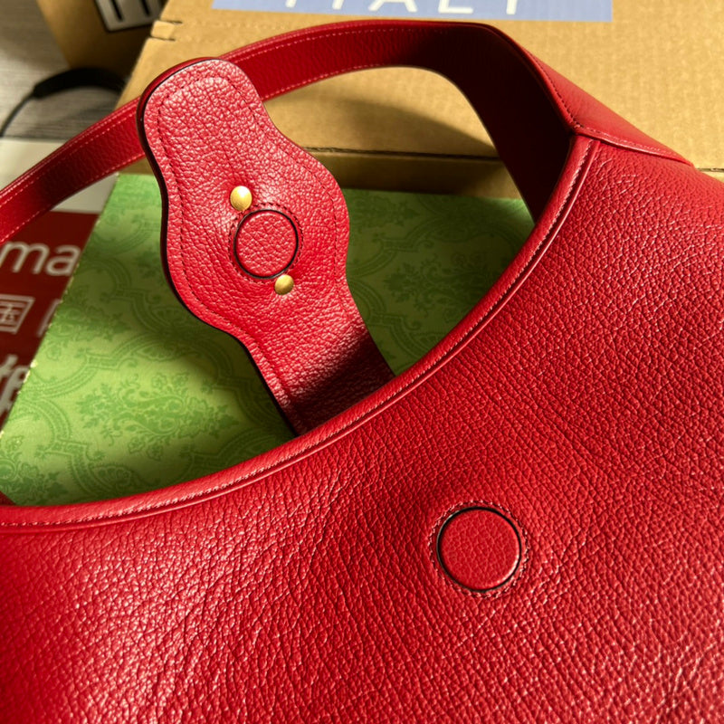 Close-up detail of refined bag design