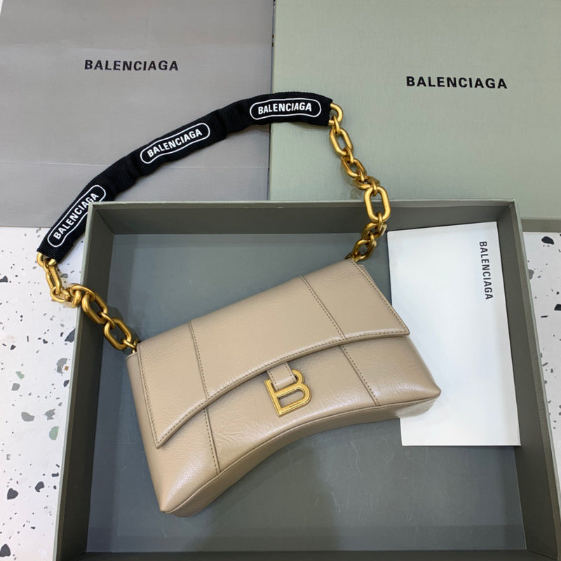 Structured Premium PU Leather Handbag - Signature Hardware Accents | Women's Designer-Inspired Purse #267 - side angle view (image 2) of designer-inspired handbag