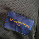Back view of Louis Vuitton luxury clothing with everyday silhouette