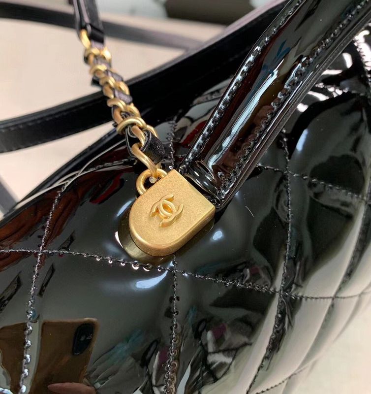 Zivas Charm Polished Finish Designer Handbag (Refined Practical Design) – Back View