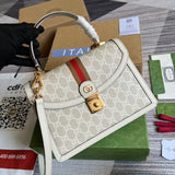 Front view of signature everyday-luxe women's handbag – women's luxury handbag