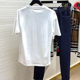 Close-up of Burberry t-shirt craftsmanship