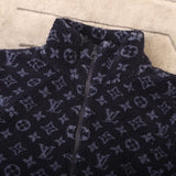 Back view of Louis Vuitton luxury clothing with tailored silhouette