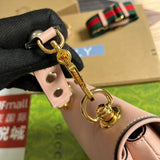 Back view of structured classic women's handbag – women's premium purse
