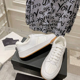 Close-up of Saint Laurent shoes craftsmanship
