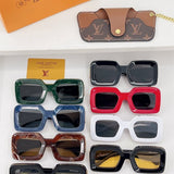Lifestyle view of Louis Vuitton unisex sunglasses