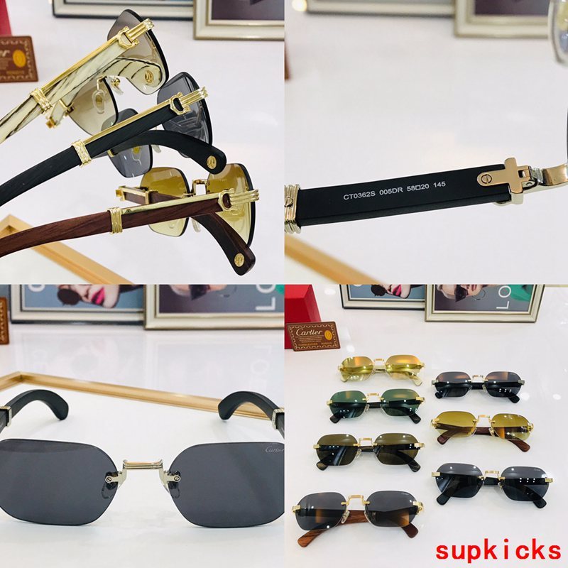 Lifestyle view of Cartier unisex sunglasses