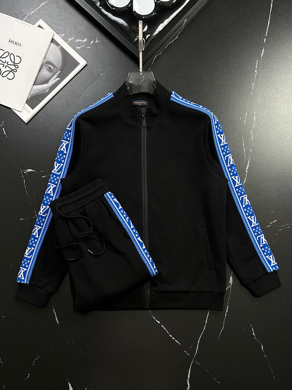 Front view of Louis Vuitton luxury clothing with streetwear-inspired cut