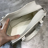 Effortless Vegan Leather Handbag - Statement Silhouette | Women's Fashion Handbag #684 - alternate angle view (image 8) of designer-inspired handbag