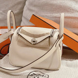  Understated everyday bag carried on shoulder