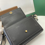 Chic Vegan Leather Handbag - Polished Finish | Women's Premium Handbag #1118 - interior view (image 6) of designer-inspired handbag