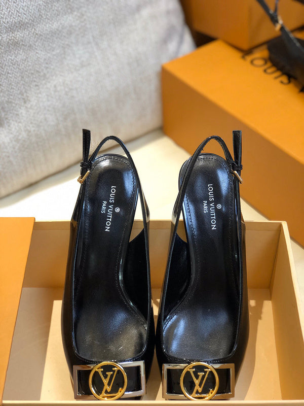Louis Vuitton designer shoes full view