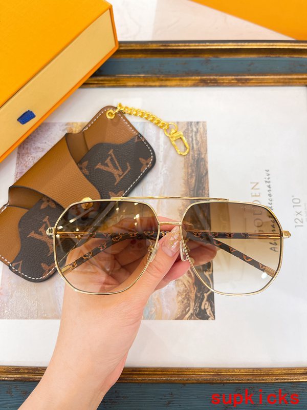 Full view of Louis Vuitton unisex sunglasses